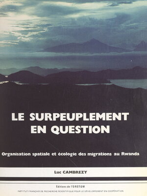 cover image of Le surpeuplement en question